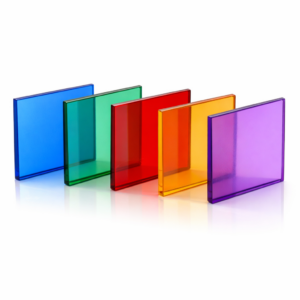 gekleurd glas