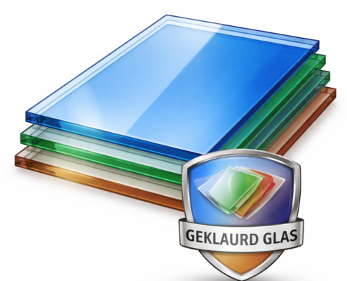 gekleurd glas